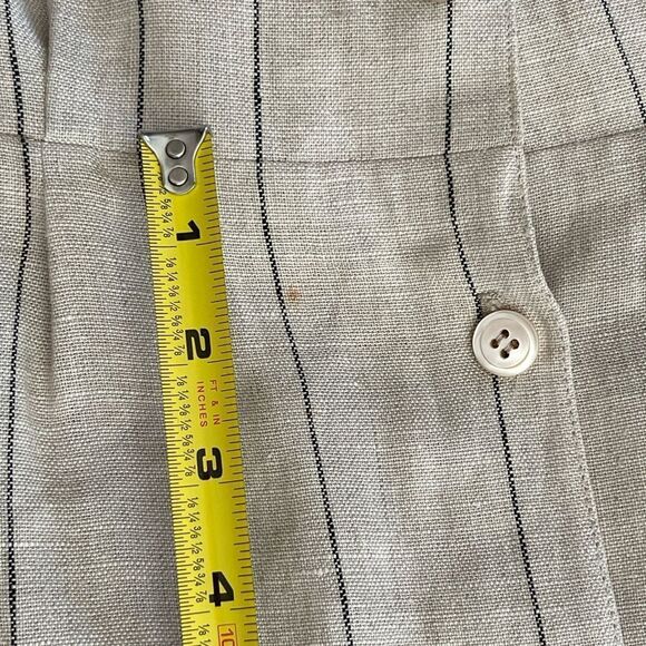 NWT vintage Ralph Lauren linen “Guaranteed to wrinkle” pinstripe dress size 6 - Picture 11 of 12